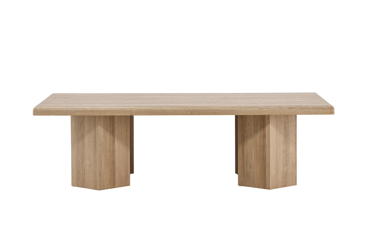 Lillehammer soffbord naturfärgad fanerad MDF