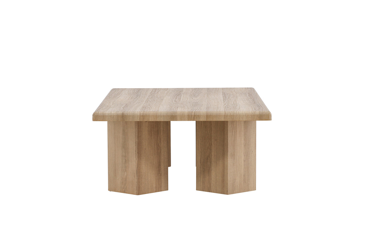 Lillehammer soffbord naturfärgad fanerad MDF