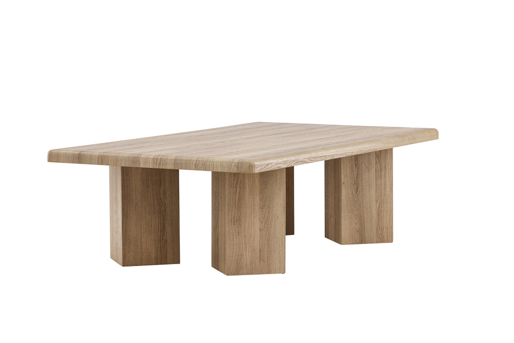 Lillehammer soffbord naturfärgad fanerad MDF