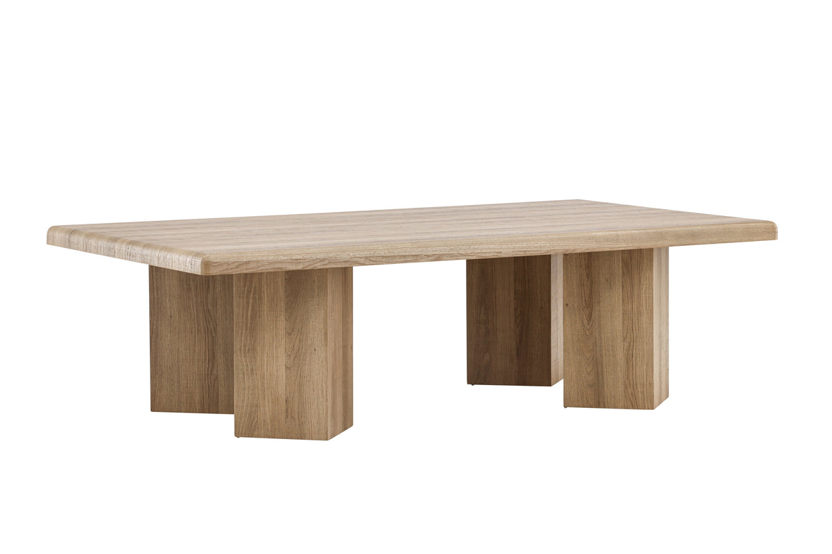 Lillehammer soffbord naturfärgad fanerad MDF
