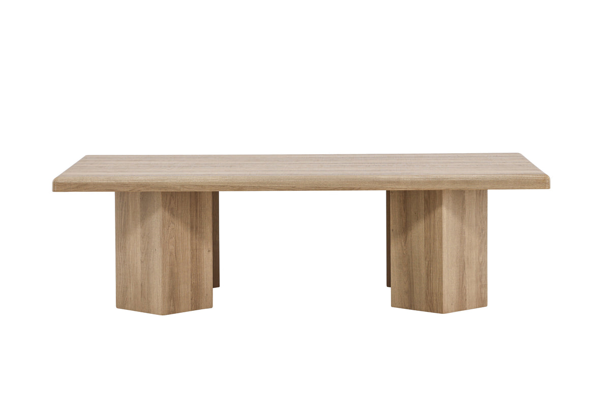 Lillehammer soffbord naturfärgad fanerad MDF