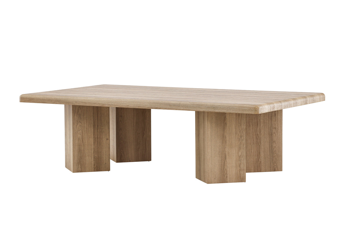 Lillehammer soffbord naturfärgad fanerad MDF