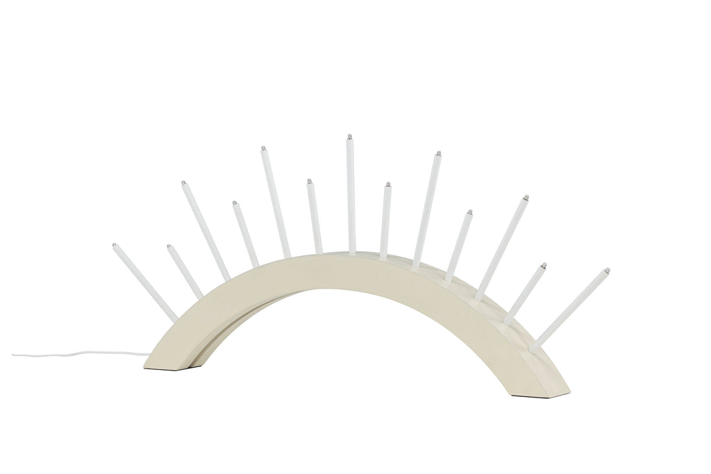 Björnrike ljusstake vitlaserad MDF
