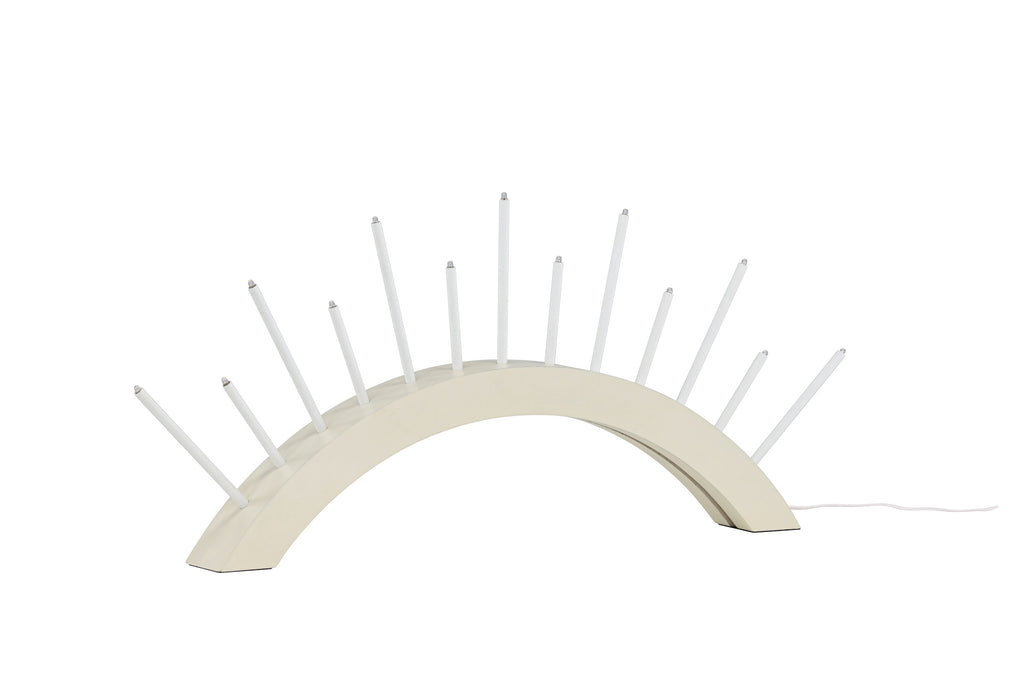 Björnrike ljusstake vitlaserad MDF