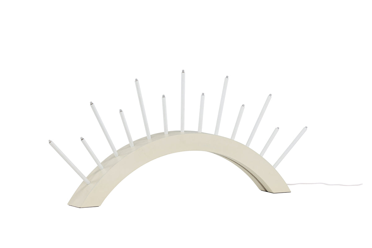 Björnrike ljusstake vitlaserad MDF
