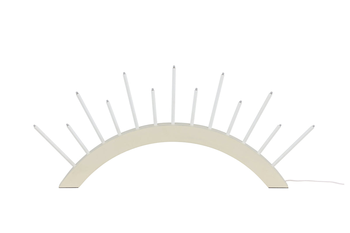 Björnrike ljusstake vitlaserad MDF