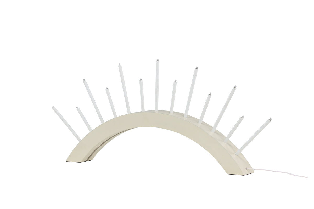 Björnrike ljusstake vitlaserad MDF