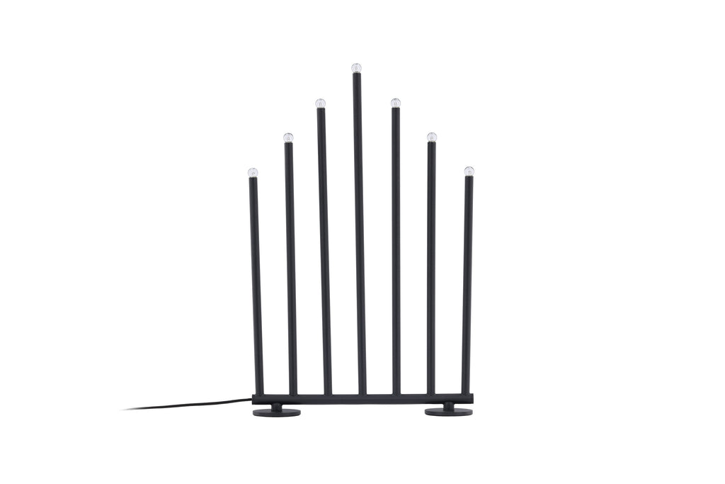 Björnfjället ljusstake 50 cm mattsvart med dimmer
