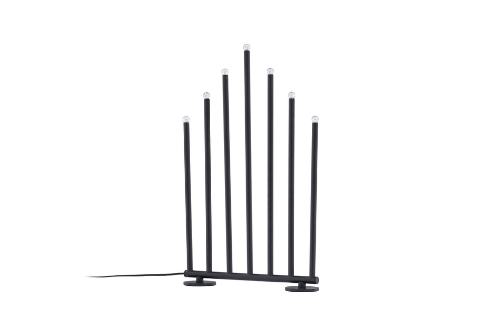 Björnfjället ljusstake 50 cm mattsvart med dimmer