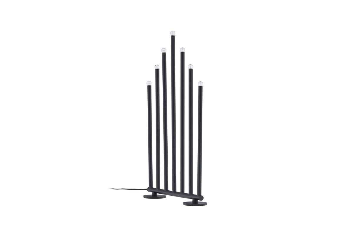 Björnfjället ljusstake 50 cm mattsvart med dimmer