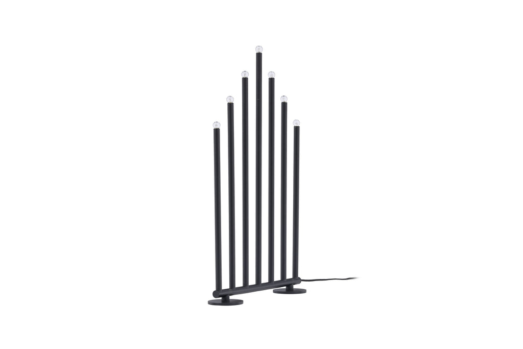 Björnfjället ljusstake 50 cm mattsvart med dimmer