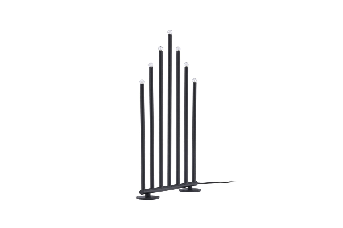 Björnfjället ljusstake 50 cm mattsvart med dimmer