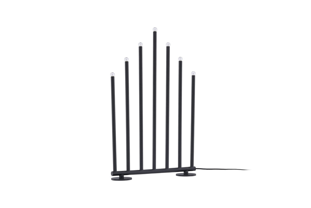 Björnfjället ljusstake 50 cm mattsvart med dimmer