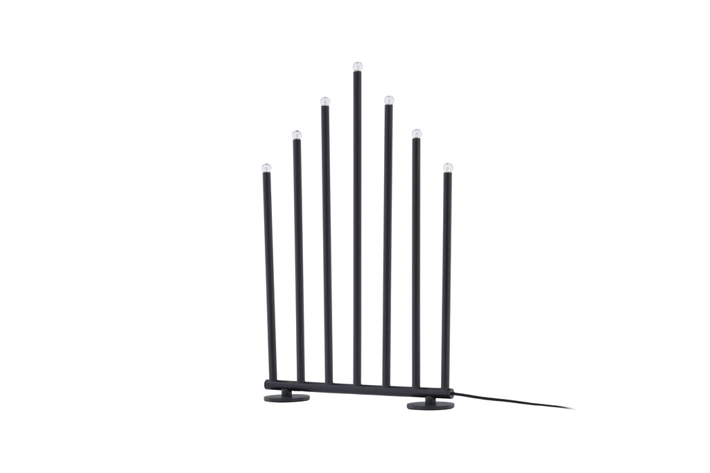 Björnfjället ljusstake 50 cm mattsvart med dimmer