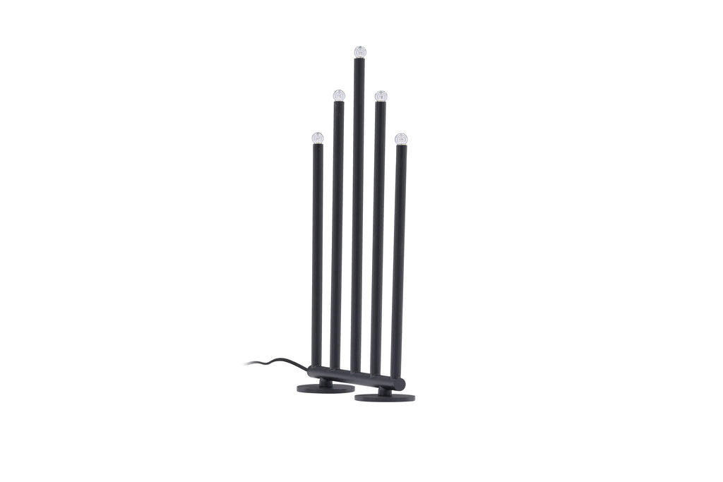 Björnfjället ljusstake 40 cm mattsvart med dimmer