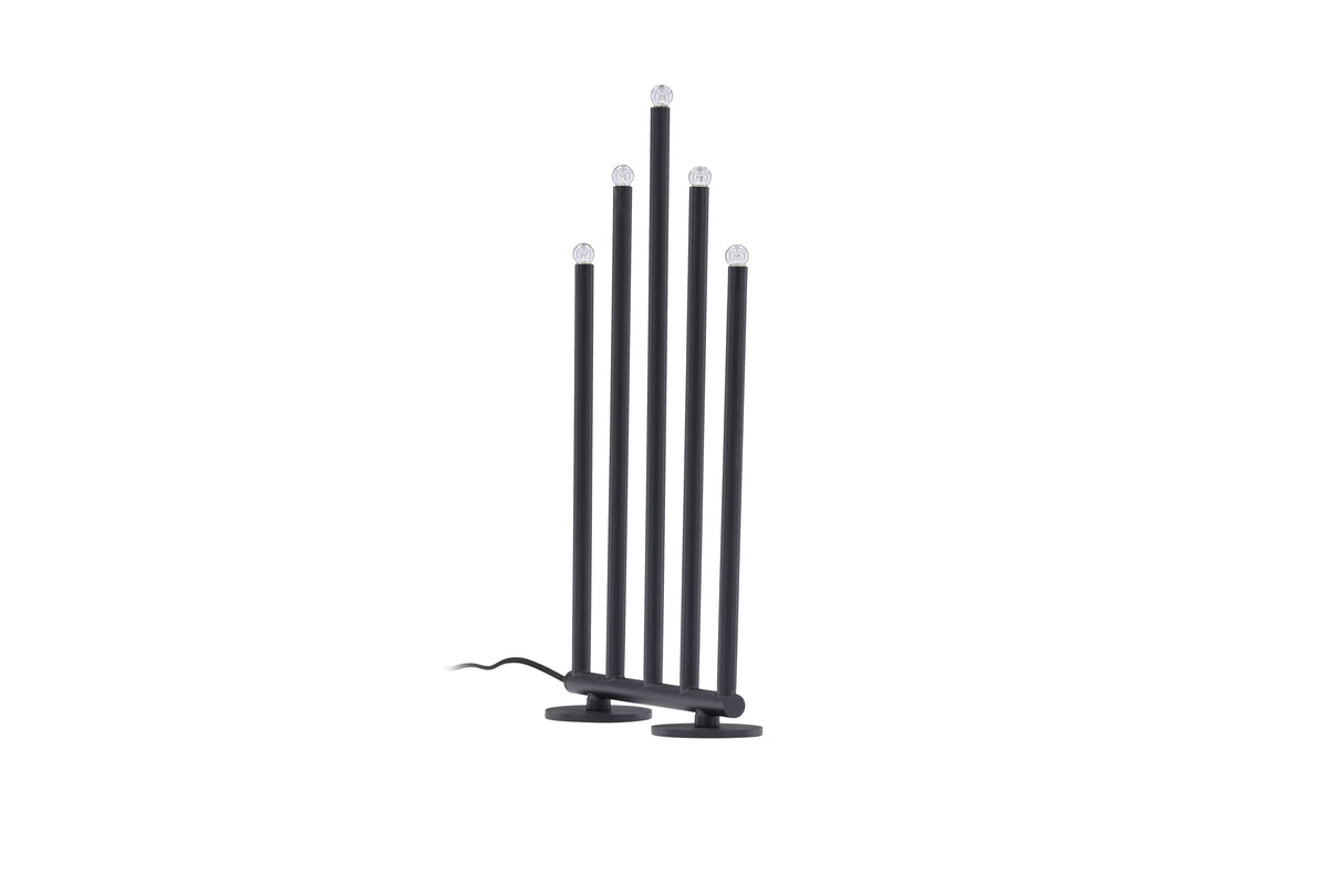Björnfjället ljusstake 40 cm mattsvart med dimmer