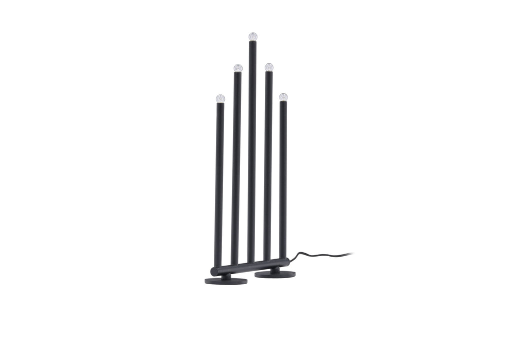 Björnfjället ljusstake 40 cm mattsvart med dimmer