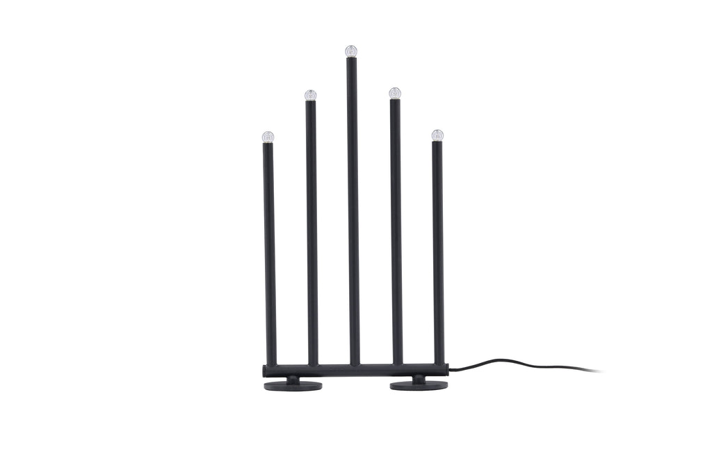Björnfjället ljusstake 40 cm mattsvart med dimmer