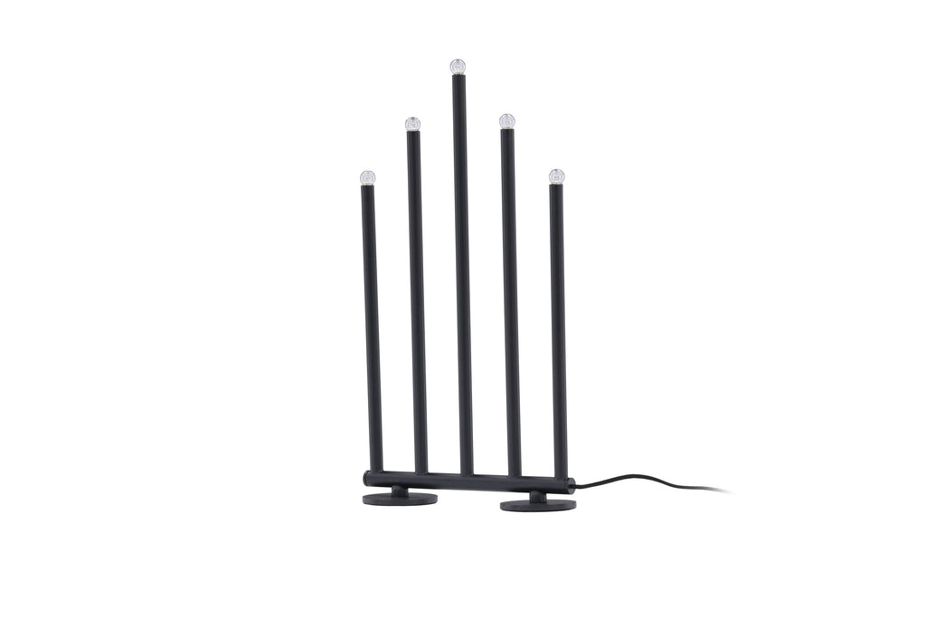 Björnfjället ljusstake 40 cm mattsvart med dimmer