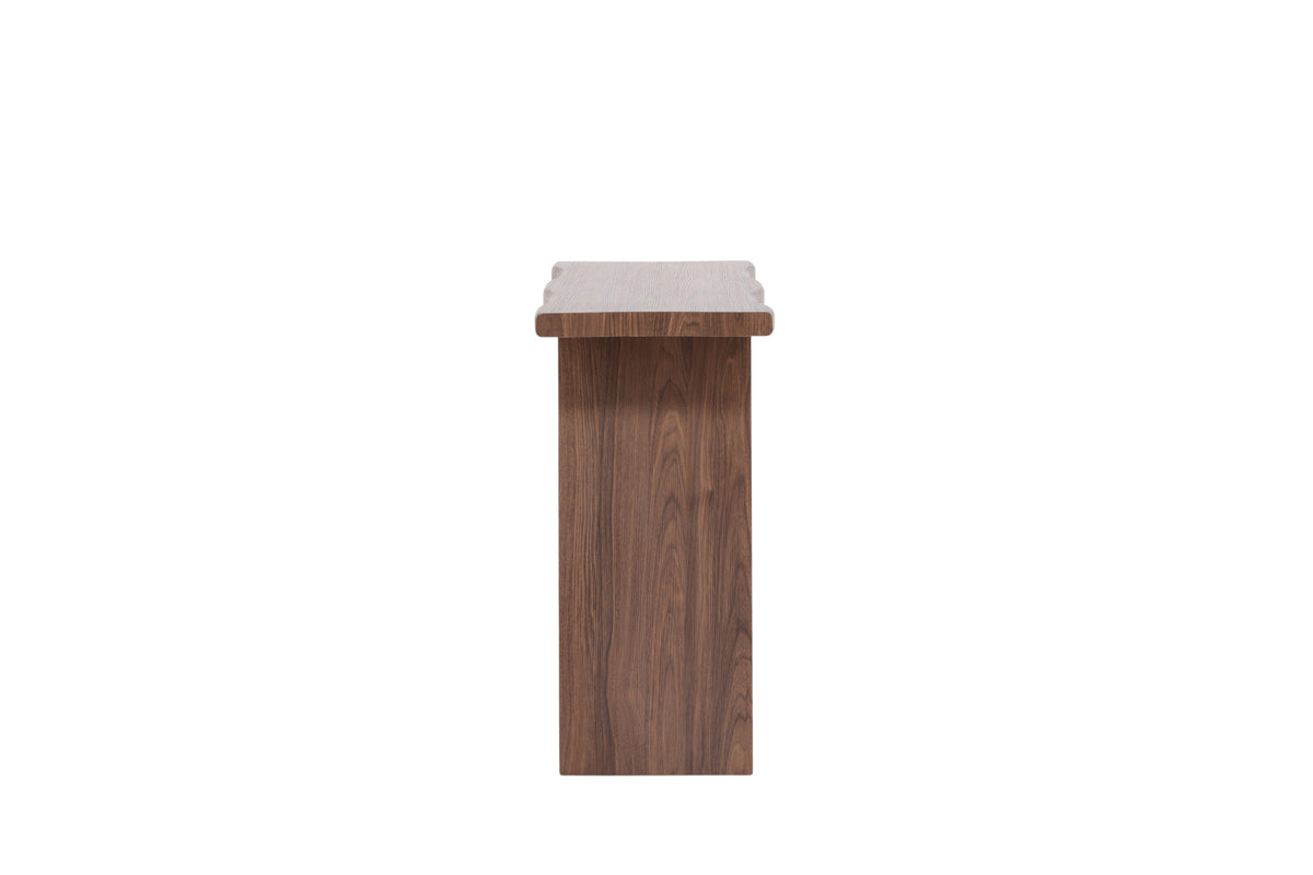 Kirkenes skrivbord mockabrunt MDF