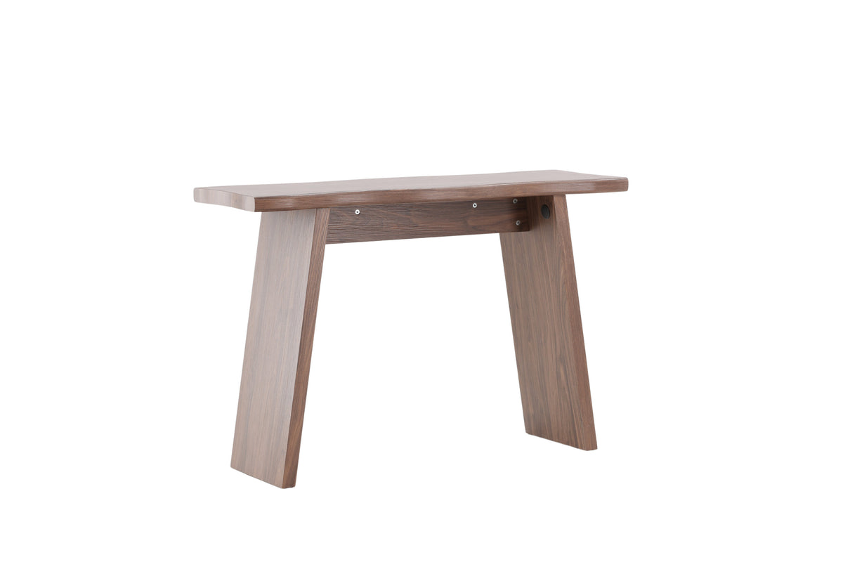 Kirkenes skrivbord mockabrunt MDF