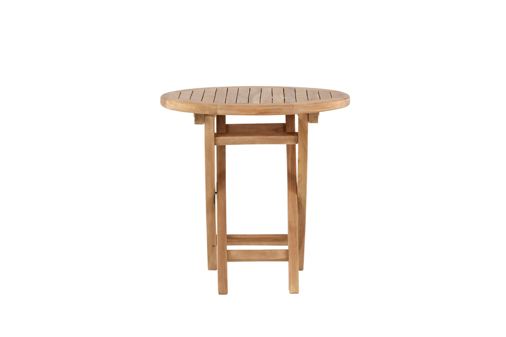 Kenya runt soffbord naturfärgad teak