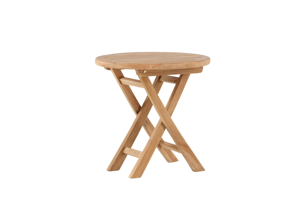 Kenya runt soffbord naturfärgad teak