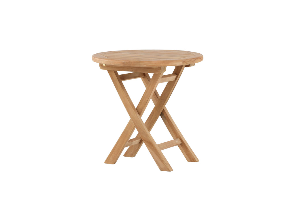 Kenya runt soffbord naturfärgad teak