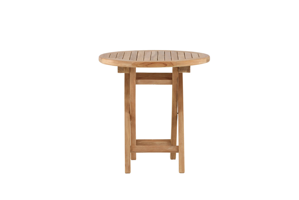 Kenya runt soffbord naturfärgad teak