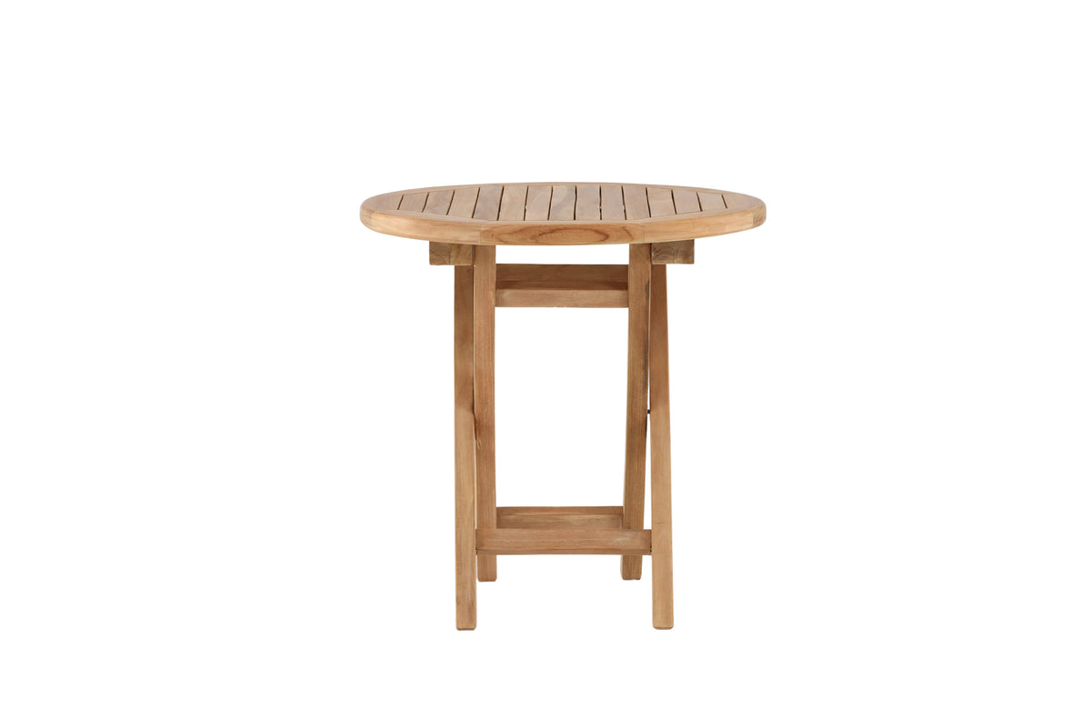Kenya runt soffbord naturfärgad teak