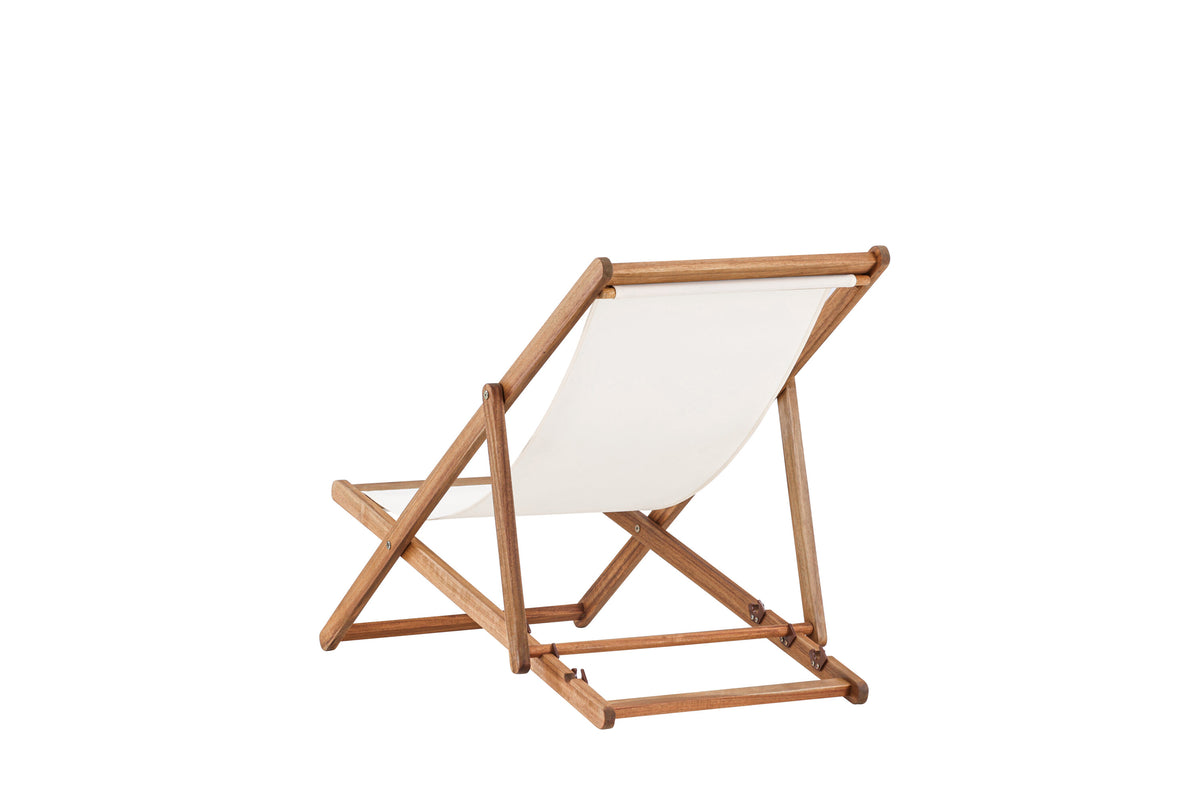 Peachy vilstol naturfärgad med beige polyestertyg