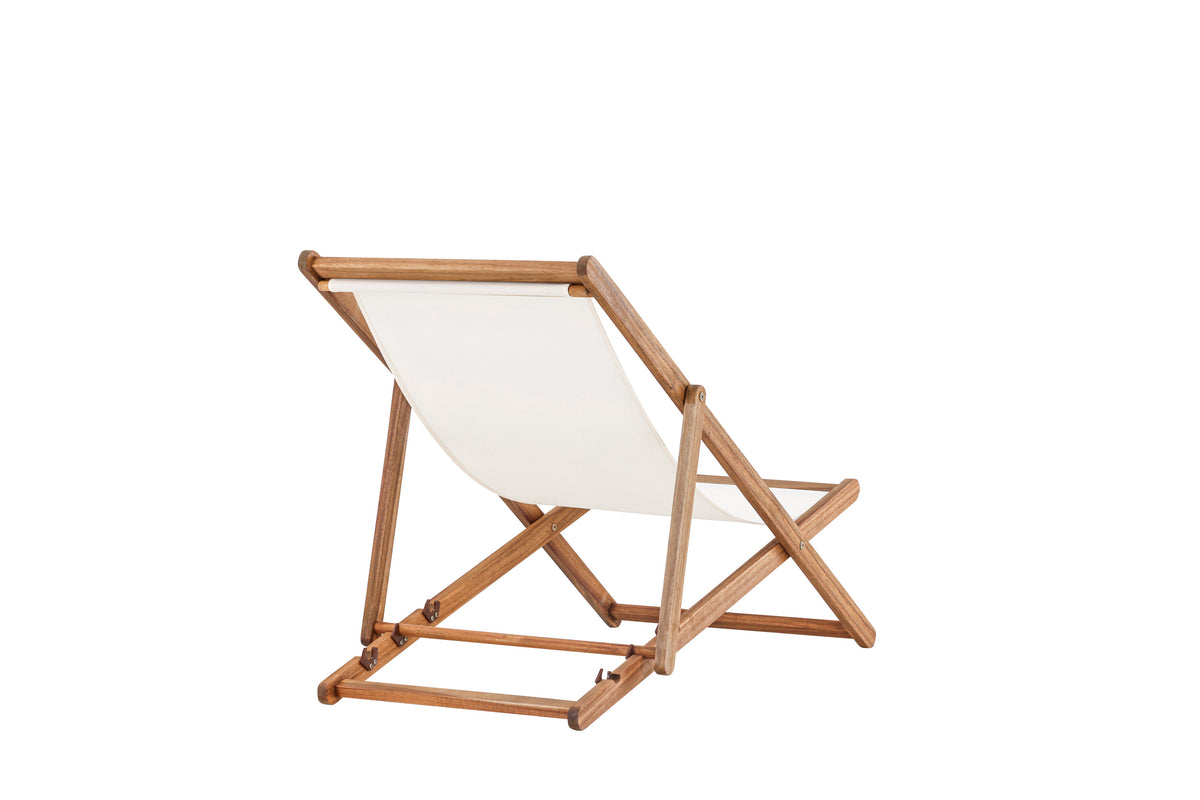 Peachy vilstol naturfärgad med beige polyestertyg