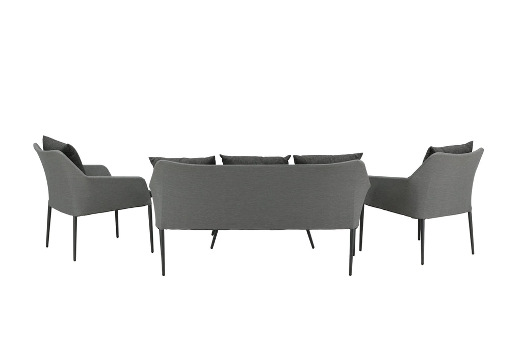 Spoga soffgrupp svart/grå