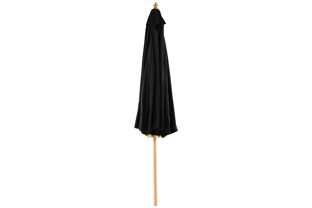 Nypo parasoll med tiltfunktion 330 cm svart
