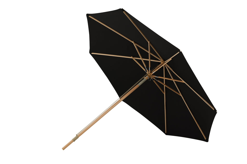 Nypo parasoll med tiltfunktion 330 cm svart