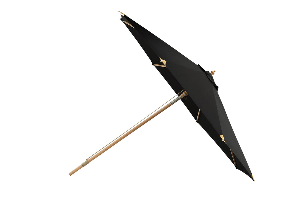 Nypo parasoll med tiltfunktion 330 cm svart