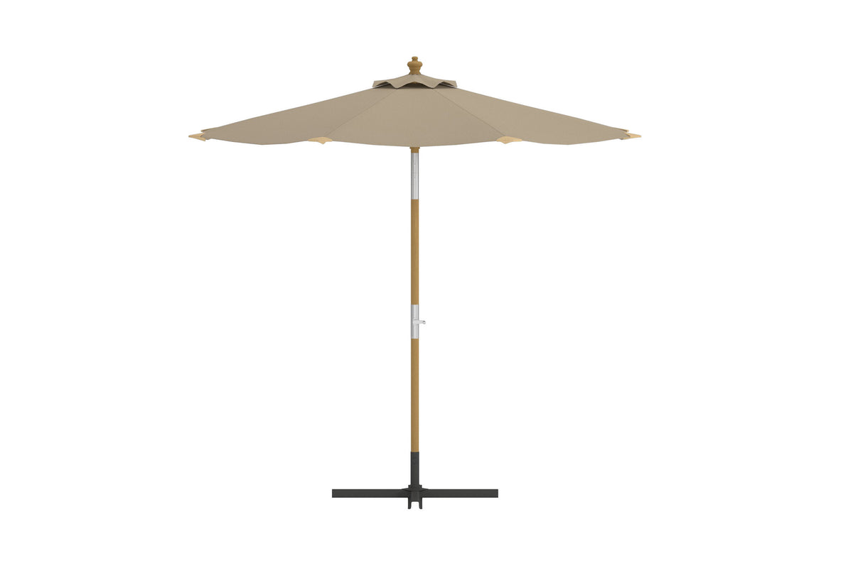 Cerox parasoll 270 cm beige