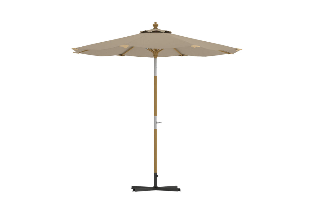 Cerox parasoll 270 cm beige