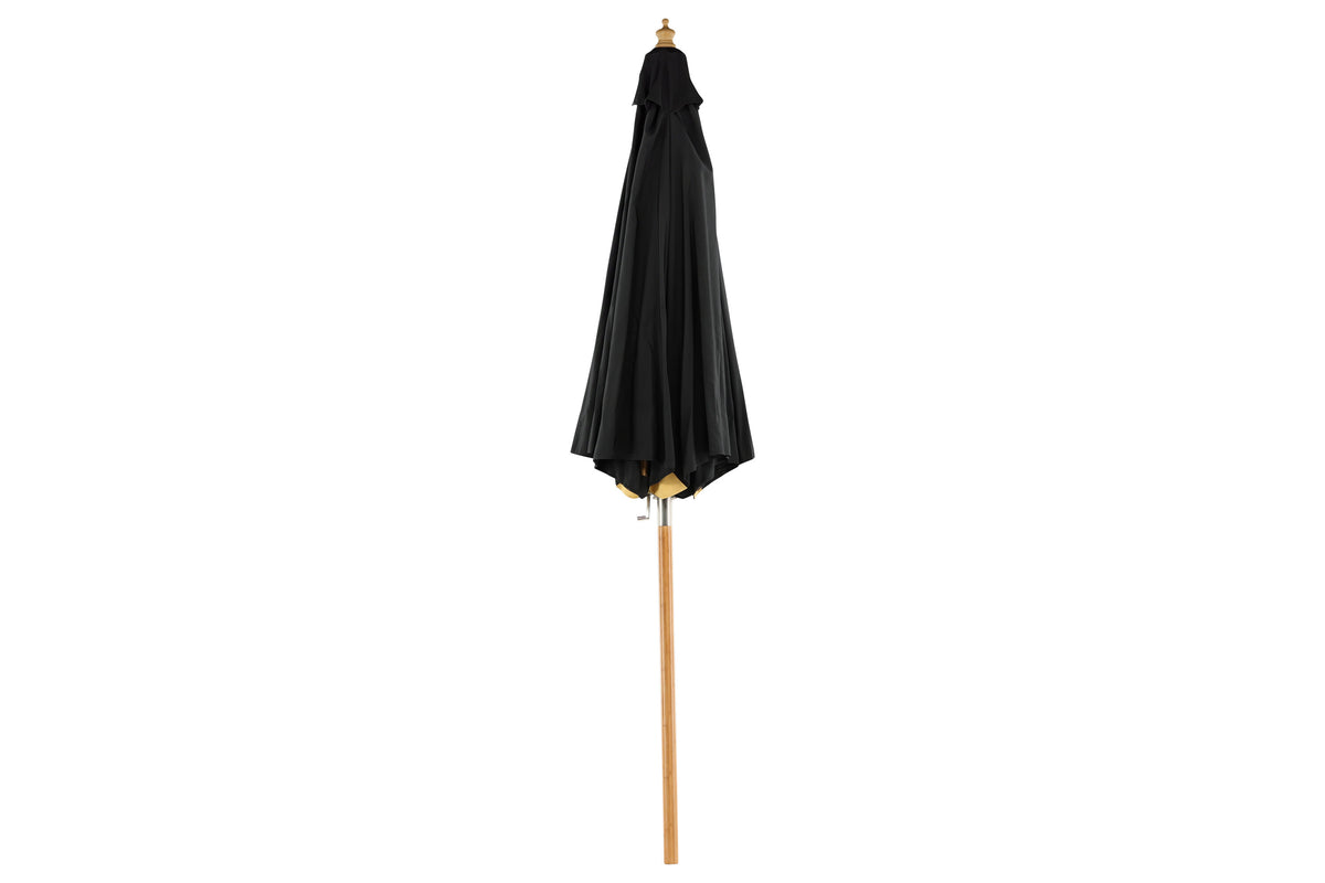 Cerox parasoll 270 cm svart