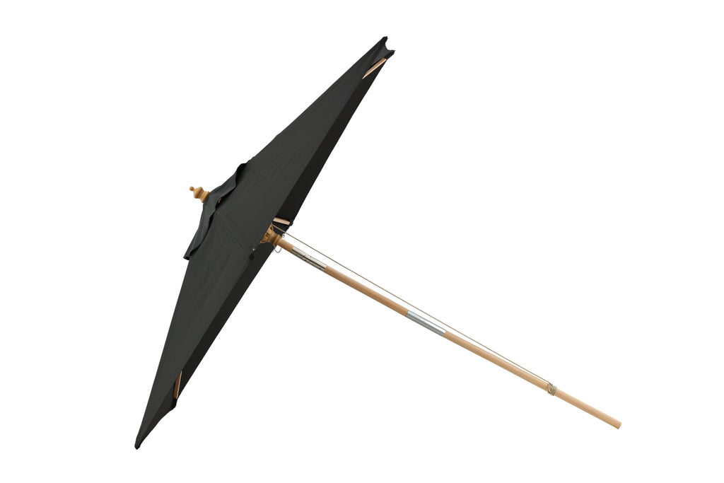 Corypho parasoll med tiltfunktion 250 cm svart