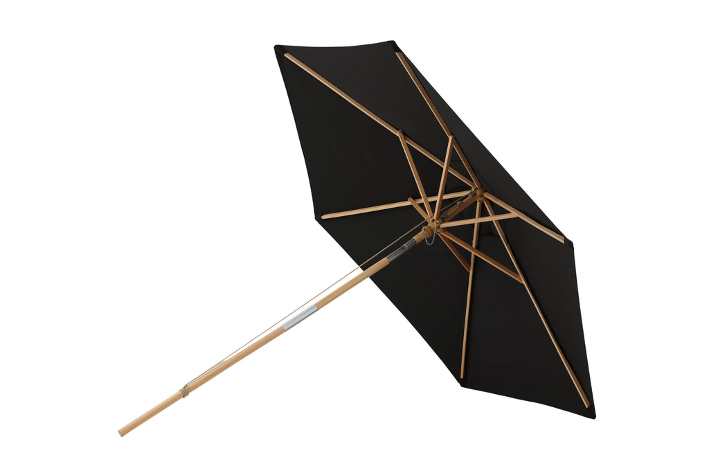 Corypho parasoll med tiltfunktion 250 cm svart
