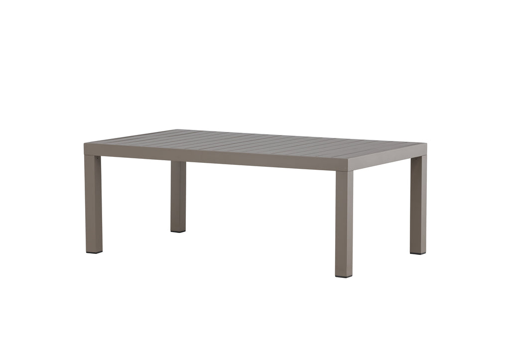 Copacabana soffbord 70x120 cm brun aluminium