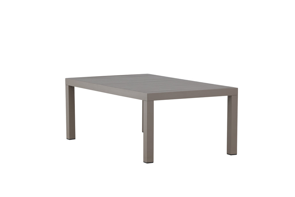 Copacabana soffbord 70x120 cm brun aluminium