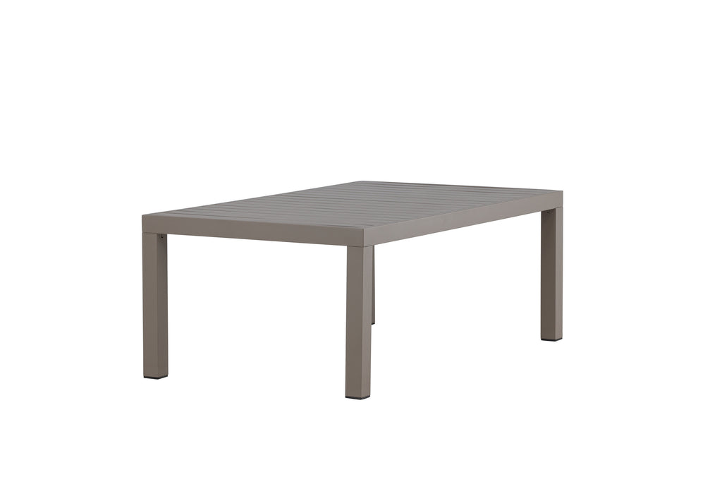 Copacabana soffbord 70x120 cm brun aluminium