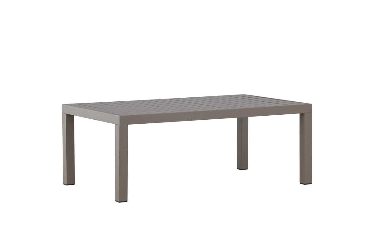 Copacabana soffbord 70x120 cm brun aluminium