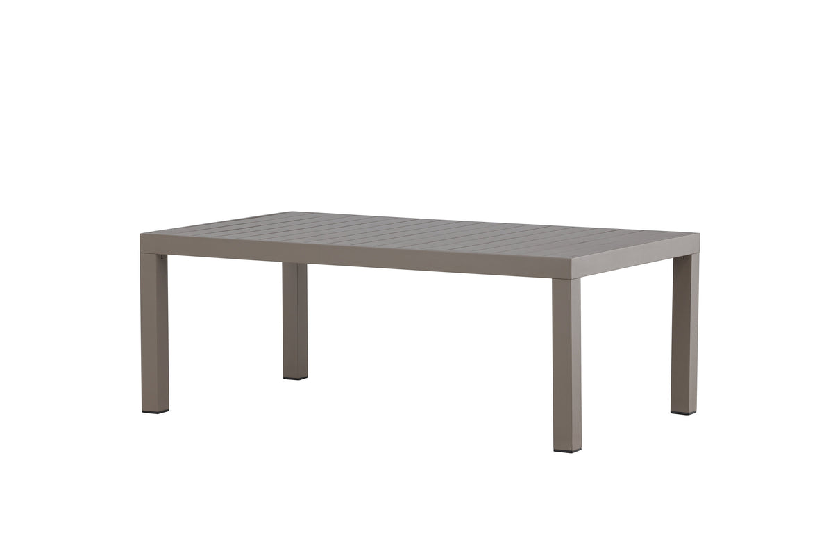 Copacabana soffbord 70x120 cm brun aluminium