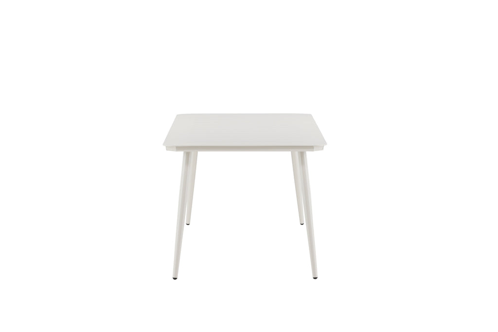 Lina matbord 200x90 cm beige aluminium