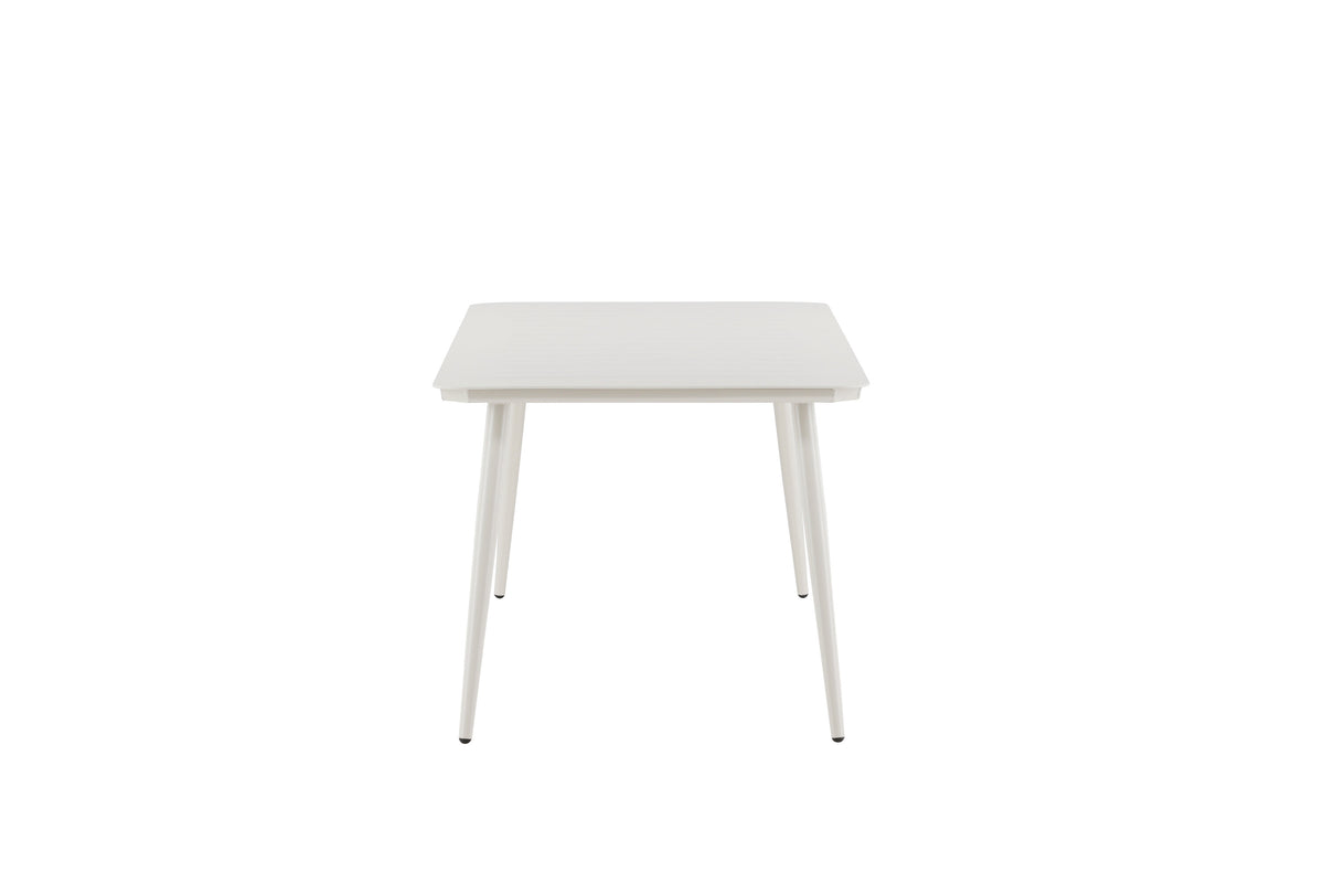 Lina matbord 200x90 cm beige aluminium