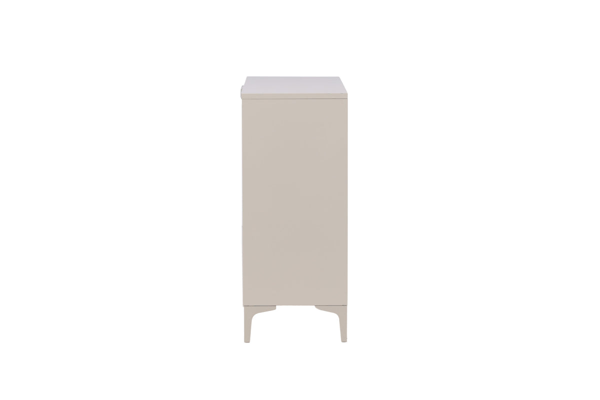 Piring förvaringsskåp beige stål