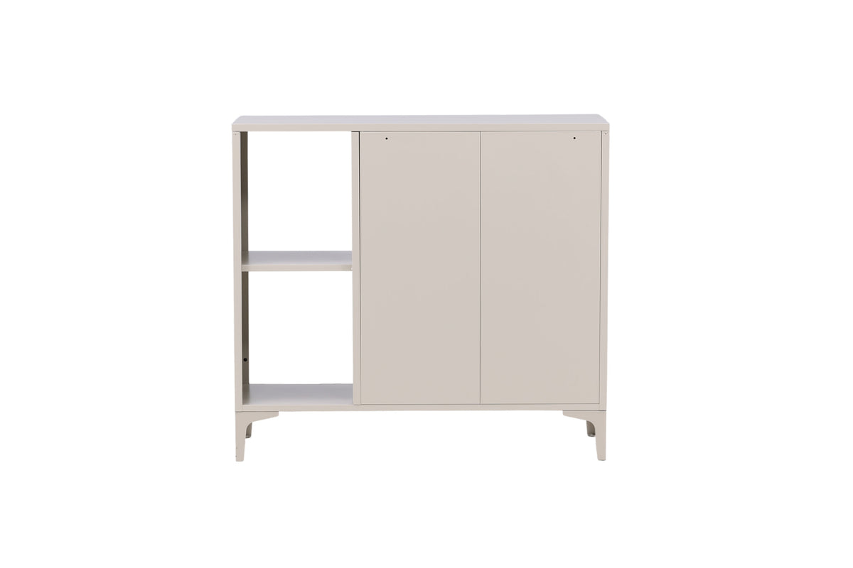 Piring förvaringsskåp beige stål